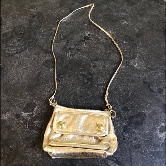 Coach Bags Coach Gold Crossbody Bag Poshmark